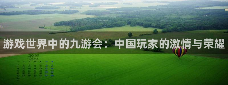 BB贝博艾弗森零能源集团：游戏世界中的九游会：中国玩家的激情与荣耀